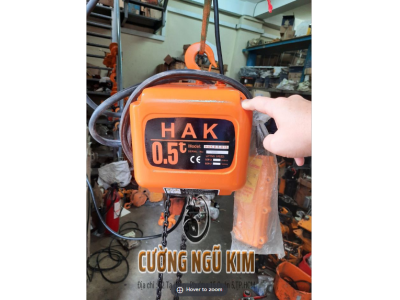 PA LĂNG XÍCH ĐIỆN HAK 500KG (HAK 0.5-01S)