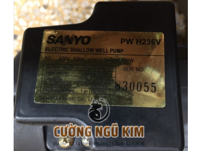 MÁY BƠM NƯỚC 200W HIỆU SANYO PWH236V