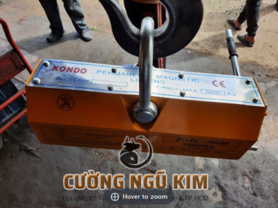 NAM CHÂM HÍT CẨU TAY GẠT 5000KG HIỆU KONDO