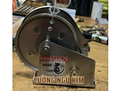 TỜI CÁP QUAY TAY INOX 1200LBS 1800LBS 2600LBS