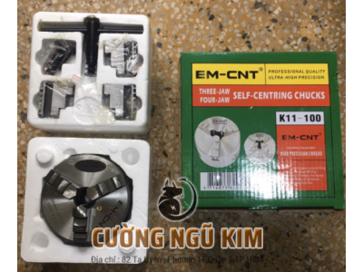 MÂM CẶP MÁY TIỆN 3 CHẤU TAIWAN EM-CNT K11-100