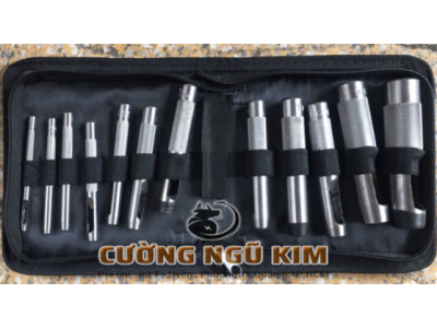 DỤNG CỤ ĐỤC LỖ TRÒN 12 MÓN 3-19MM