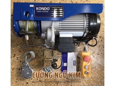 TỜI ĐIỆN MINI KONDO PA1000 500KG