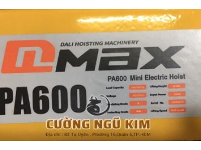 TỜI ĐIỆN TREO MINI PA600 300KG