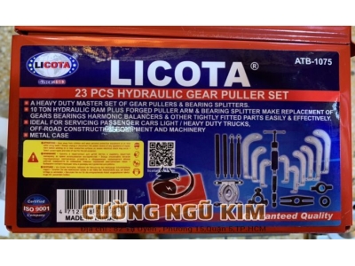 BỘ CẢO ĐĨA THUỶ LỰC ĐA NĂNG LICOTA 23 MÓN ATB-1075